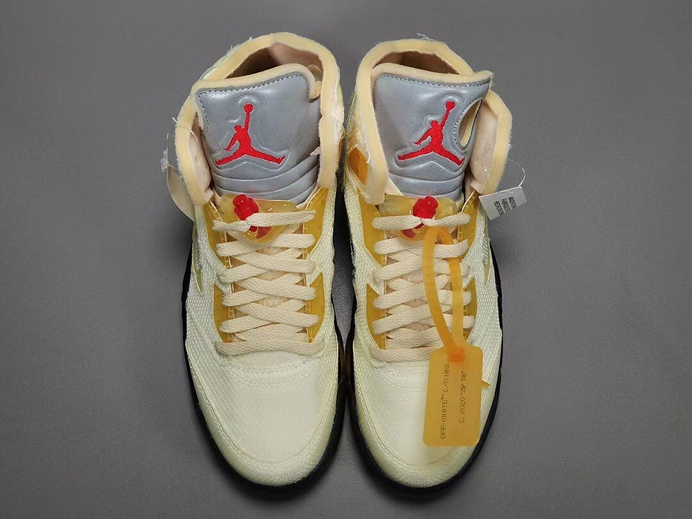 Thumbnail: AIR JORDAN 5 RETRO X OFF-WHITE SAIL
SAIL/FIRE RED-MUSLIN-BLACK