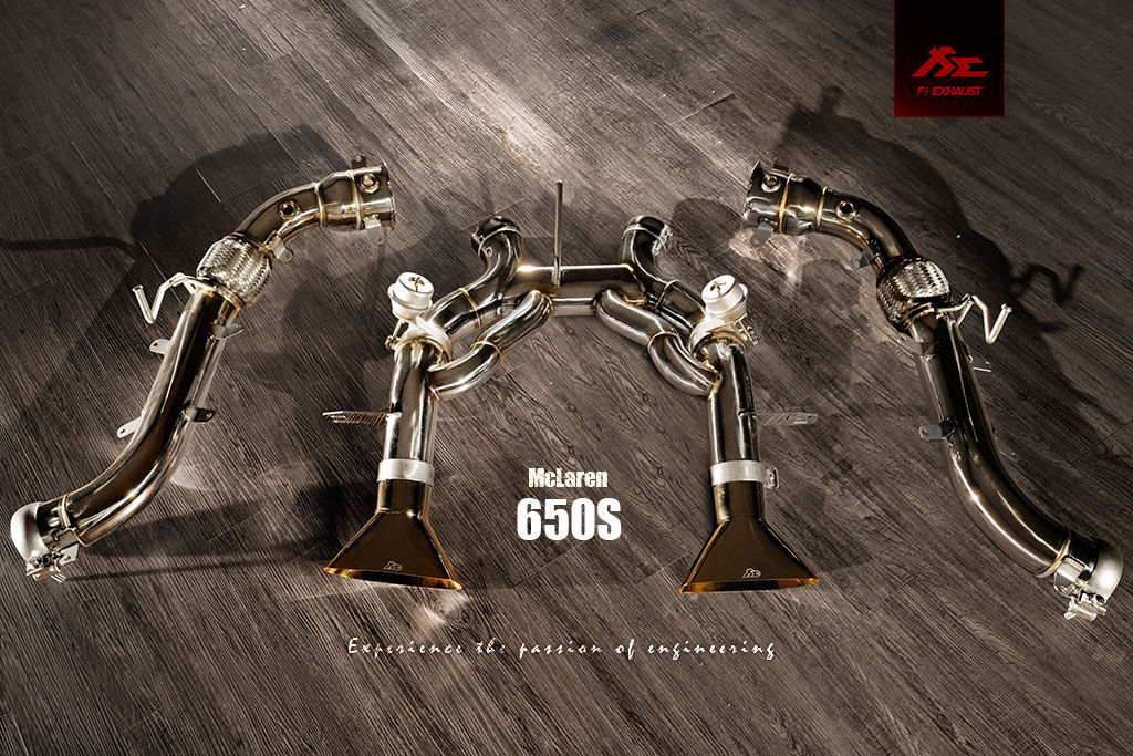FI Exhaust McLaren 650S Zacoe Version 2014-2017 Valvetronic Exhaust