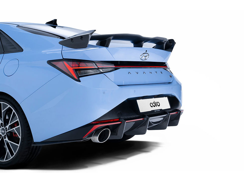 Adro Hyundai Elantra N Rear Diffuser, offered by MADE motorsports in Las Vegas, Nevada.