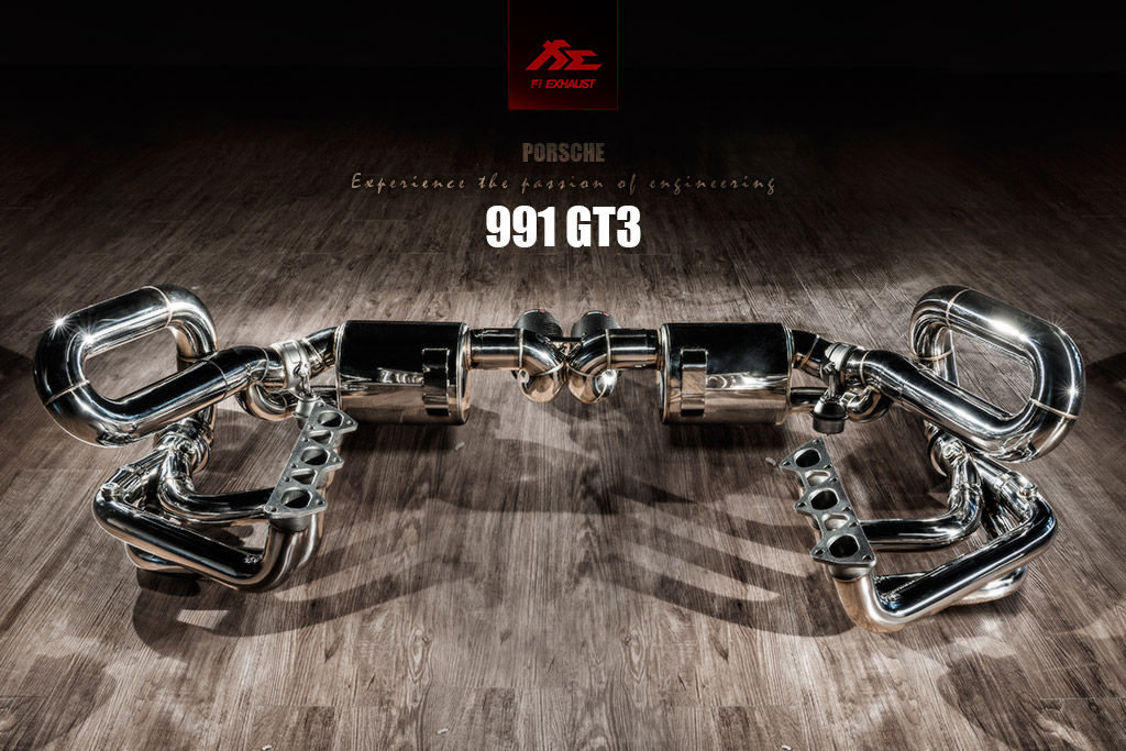 FI Exhaust Porsche 991.1/991.2 GT3/GT3 RS Titanium Signature S Valvetronic