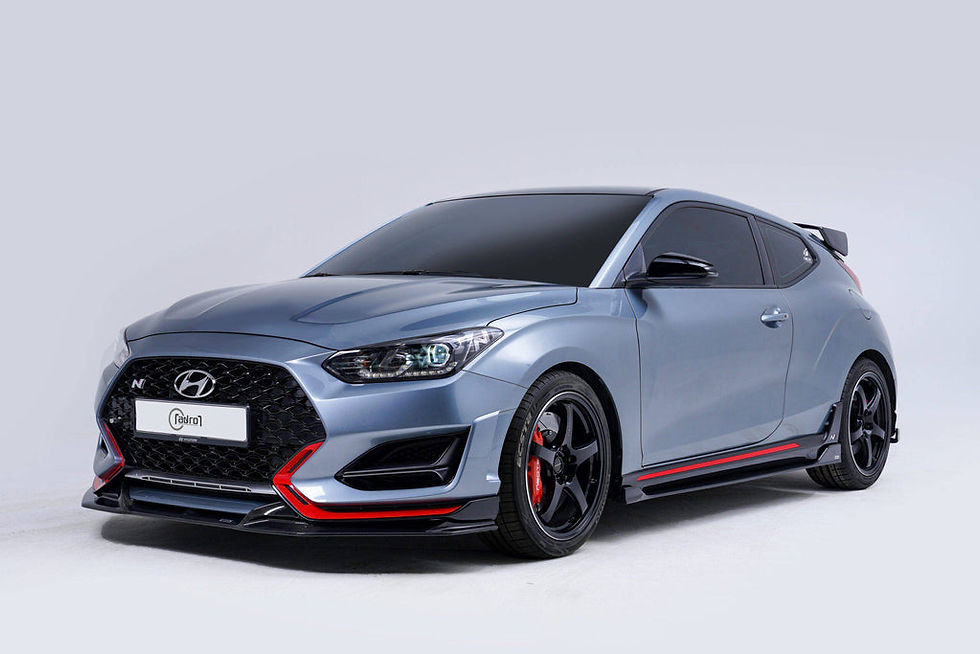 Adro Hyundai Veloster N Side Skirts, offered by MADE motorsports in Las Vegas, Nevada.