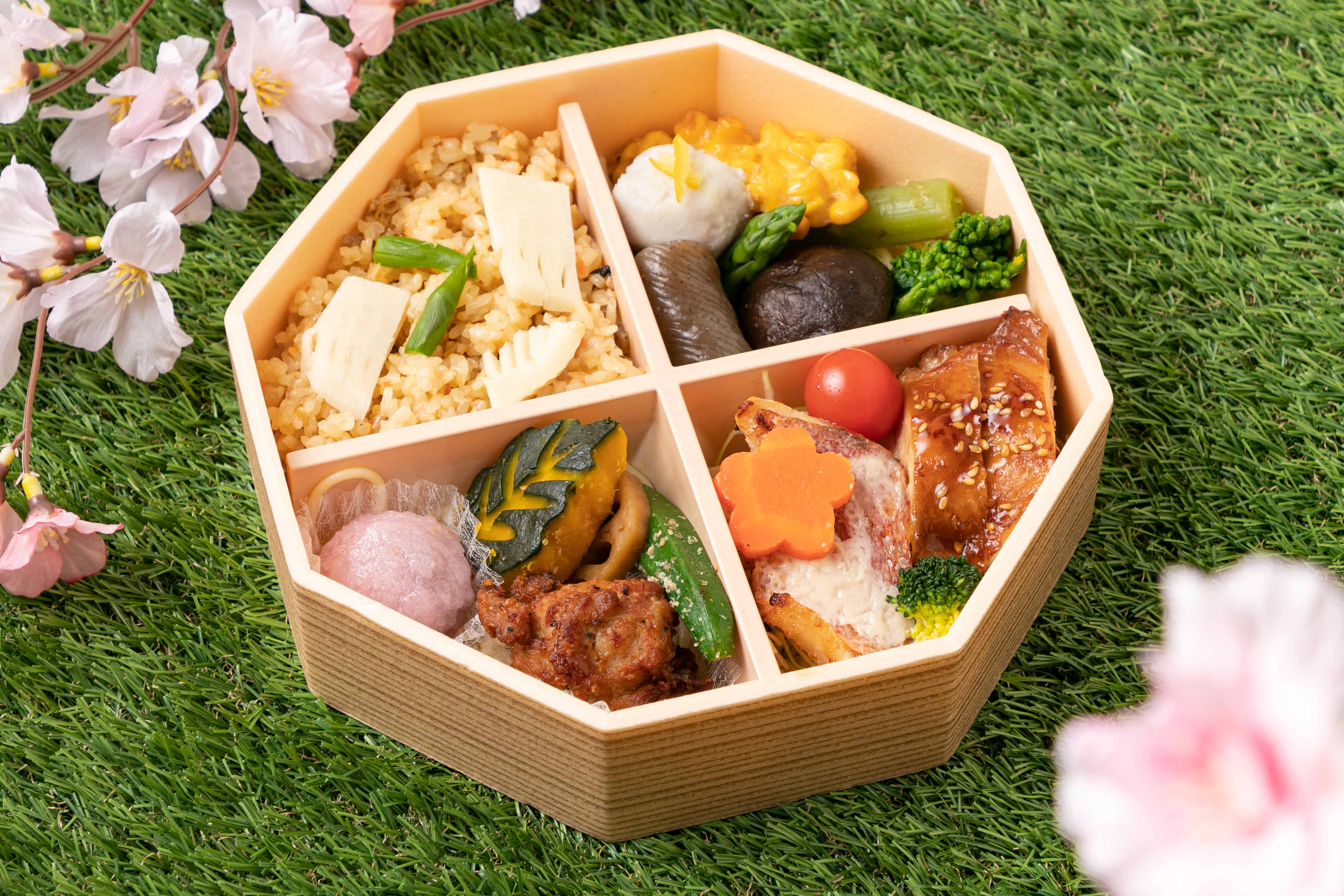 Arranged Food and Objects