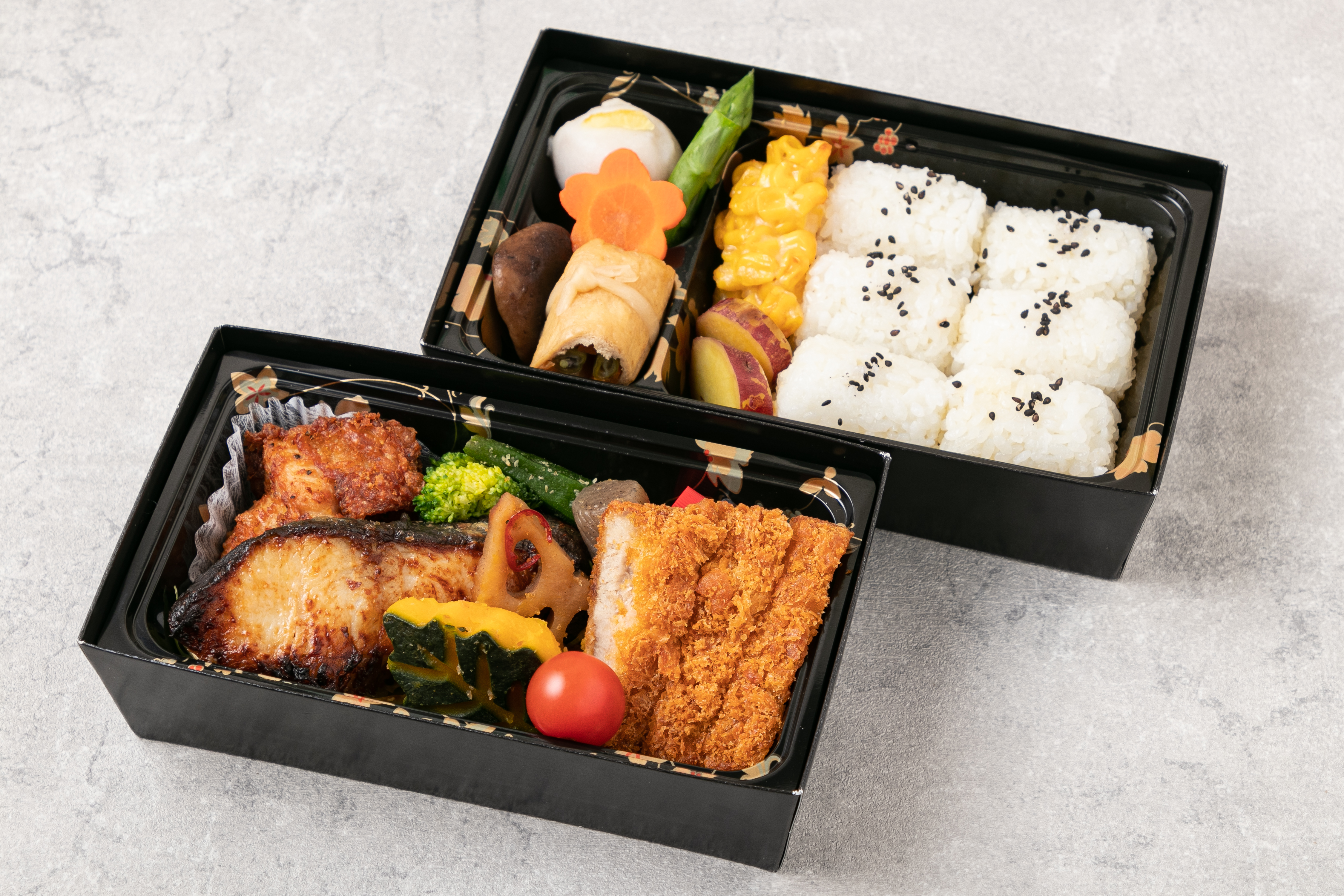 Arranged Food and Objects