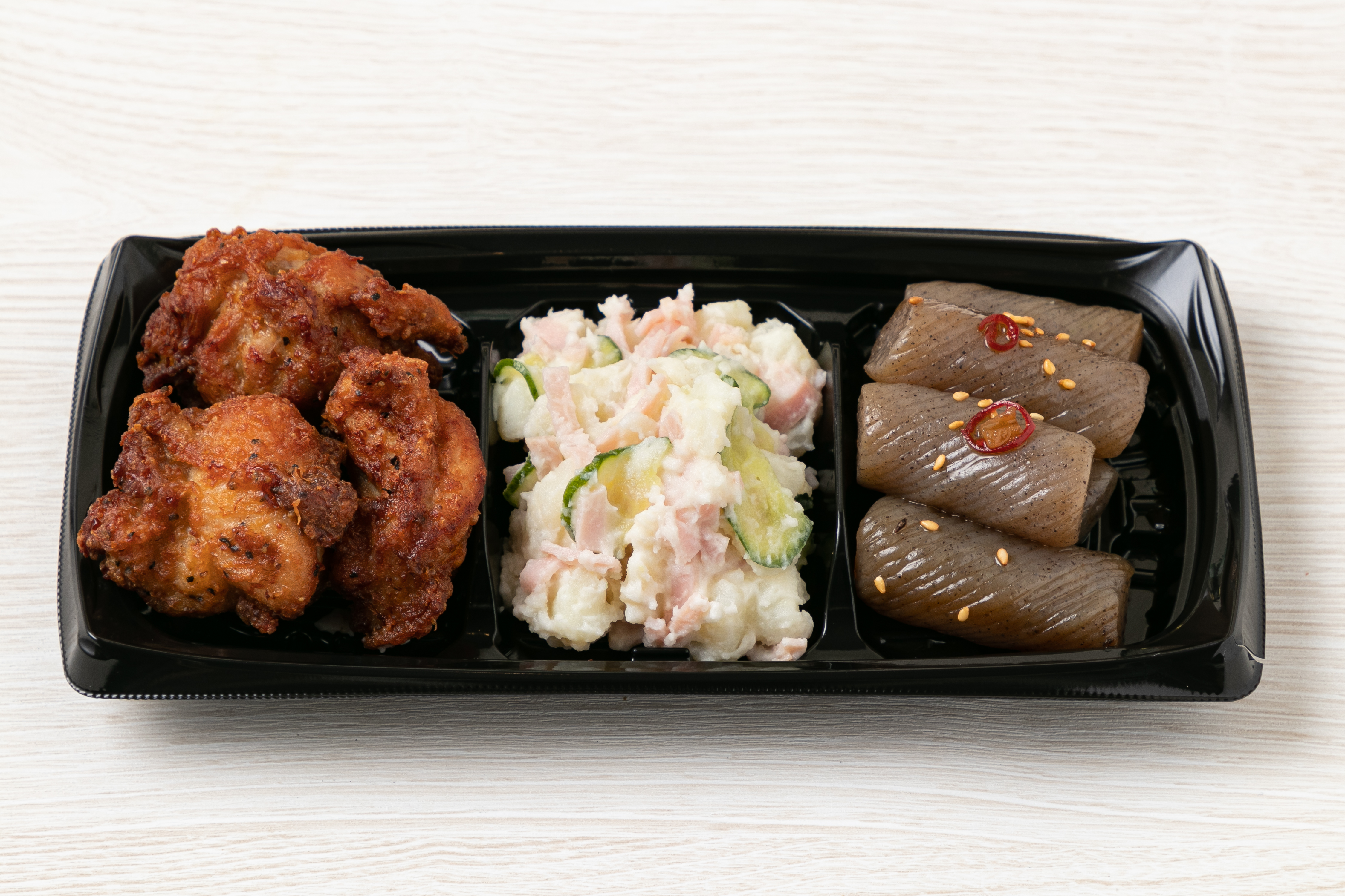 Arranged Food and Objects