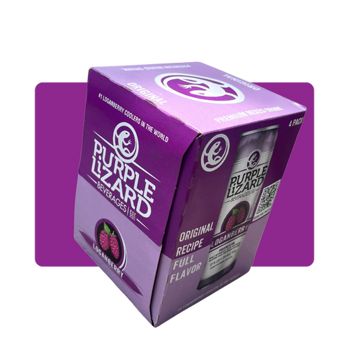 ORIGINAL LOGANBERRY 4-PACK (MALT) | Purple Lizard USD