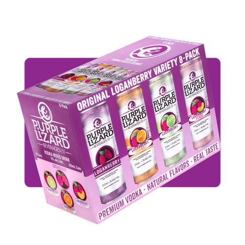 ORIGINAL LOGANBERRY 8-PACK | Purple Lizard USD