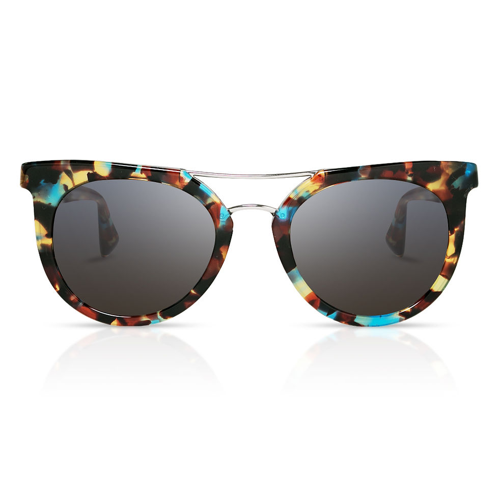 Colorful Tortoise Sunglasses