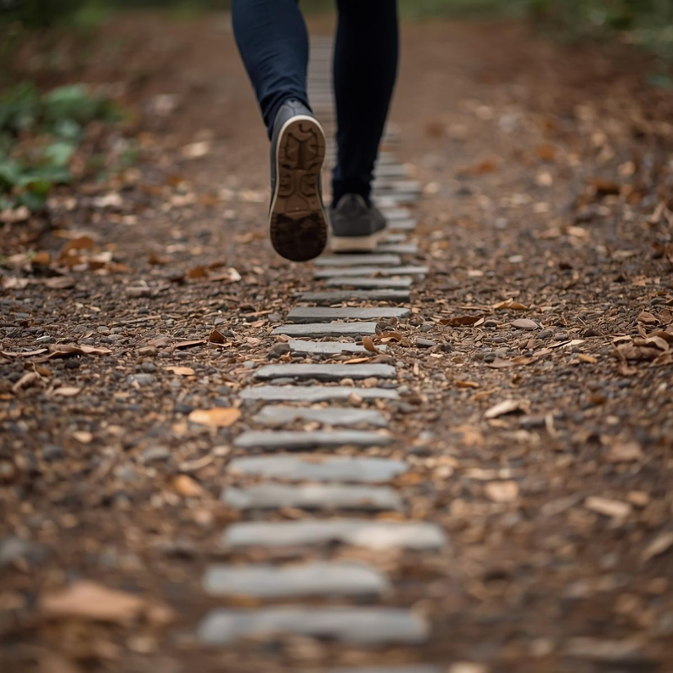 Grow Into Sccess Today. Hand 2 Take small Steps towards it