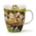 Nevis Sheep on Fence Coffee and Tea Mug- Dunoon fine English bone china
