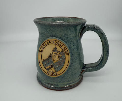 Thumbnail: Handcrafted Pottery Mug - Acadia National Park Wide Mouth