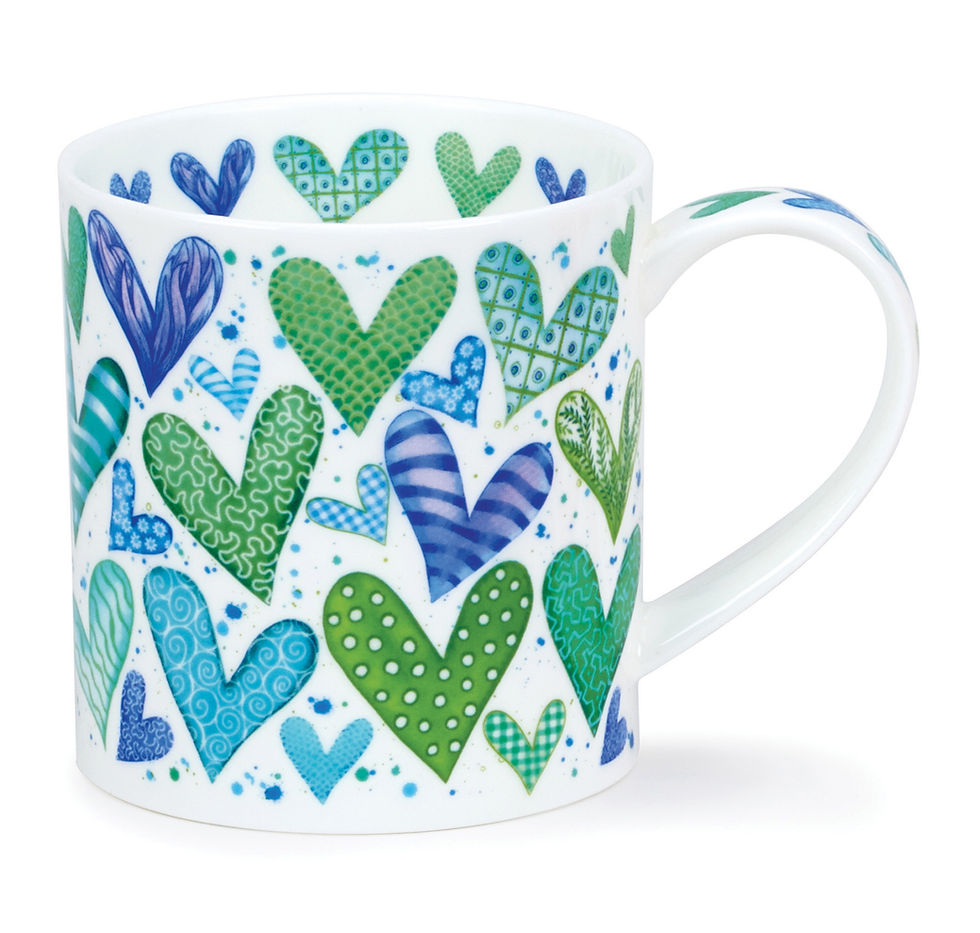 Orkney With Love - Green - Dunoon fine English bone china