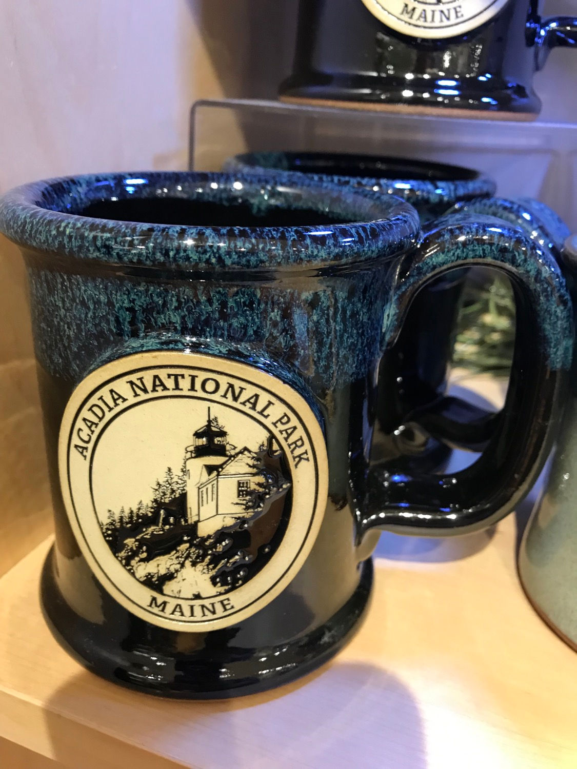 Handcrafted Pottery - Acadia National Park Mugs