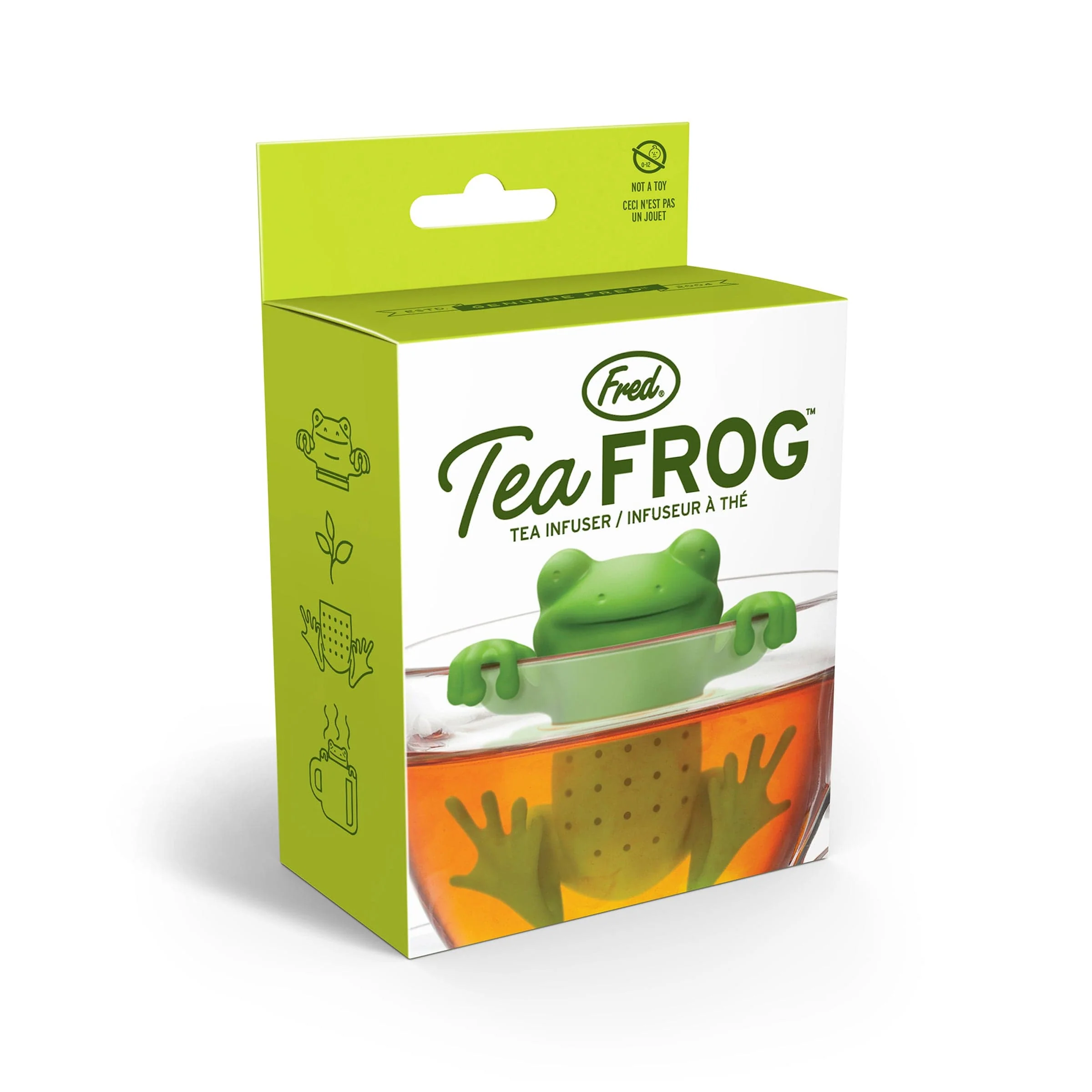 Tea Frog Fun Silicone Tea Infusers by Fred Bar Harbor Tea Co.