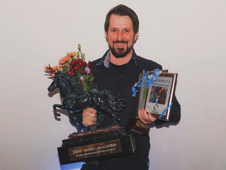 Rider & Pace rider of the year in Skagafjörður