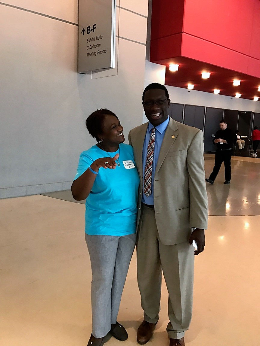 Councilman Williams and Audrey
