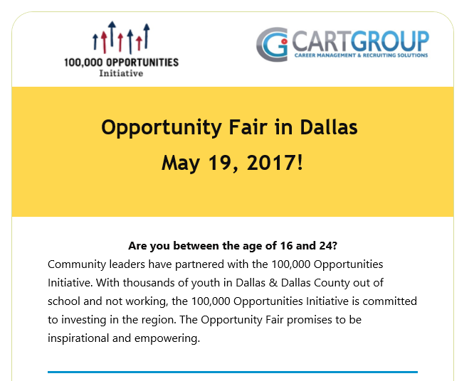 Cartgroup email campaign