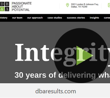 DB&A Site Screenshot