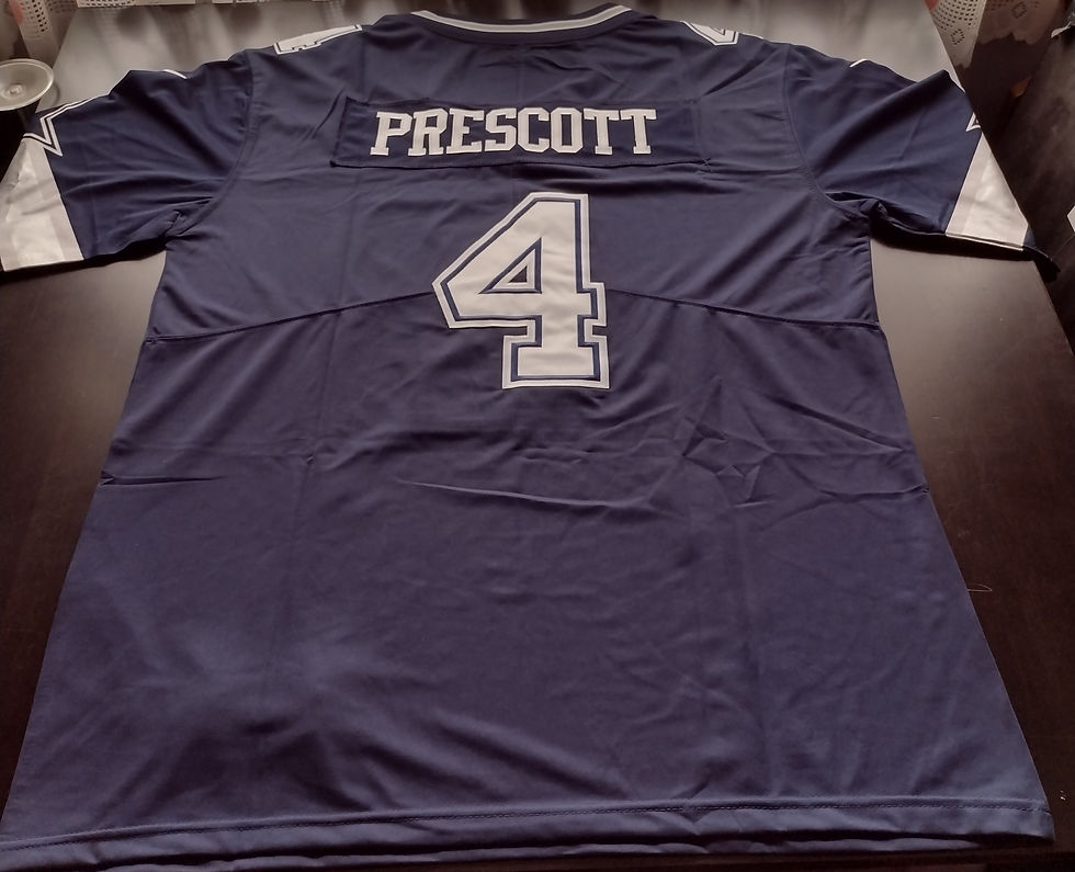 Thumbnail: Dak Prescott Blue Jersey 