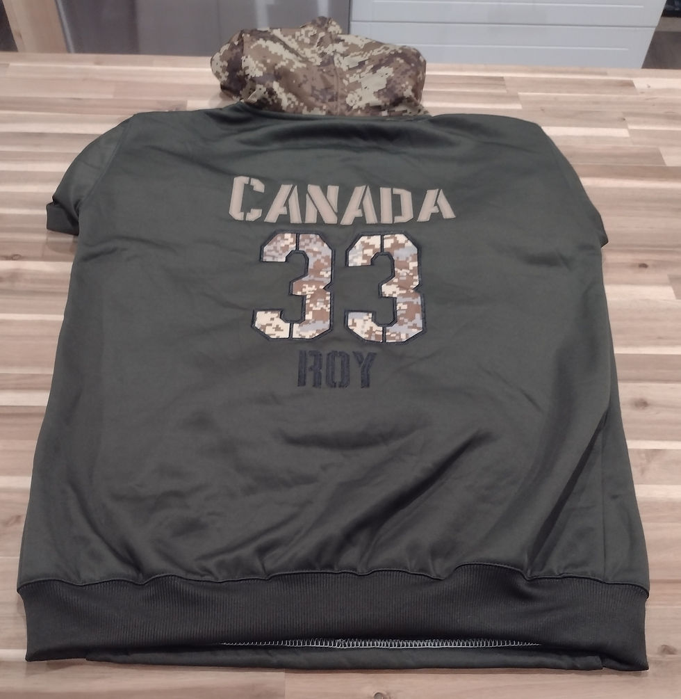 Thumbnail: Patrick Roy Salute To Service Sweatshirt 