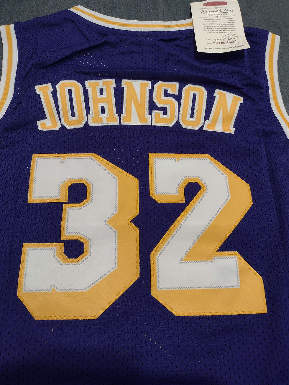 Thumbnail: Magic Johnson Purple Jersey