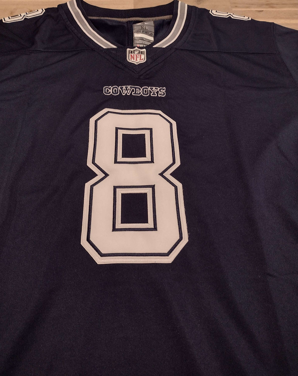Thumbnail: Troy Aikman Blue Jersey 