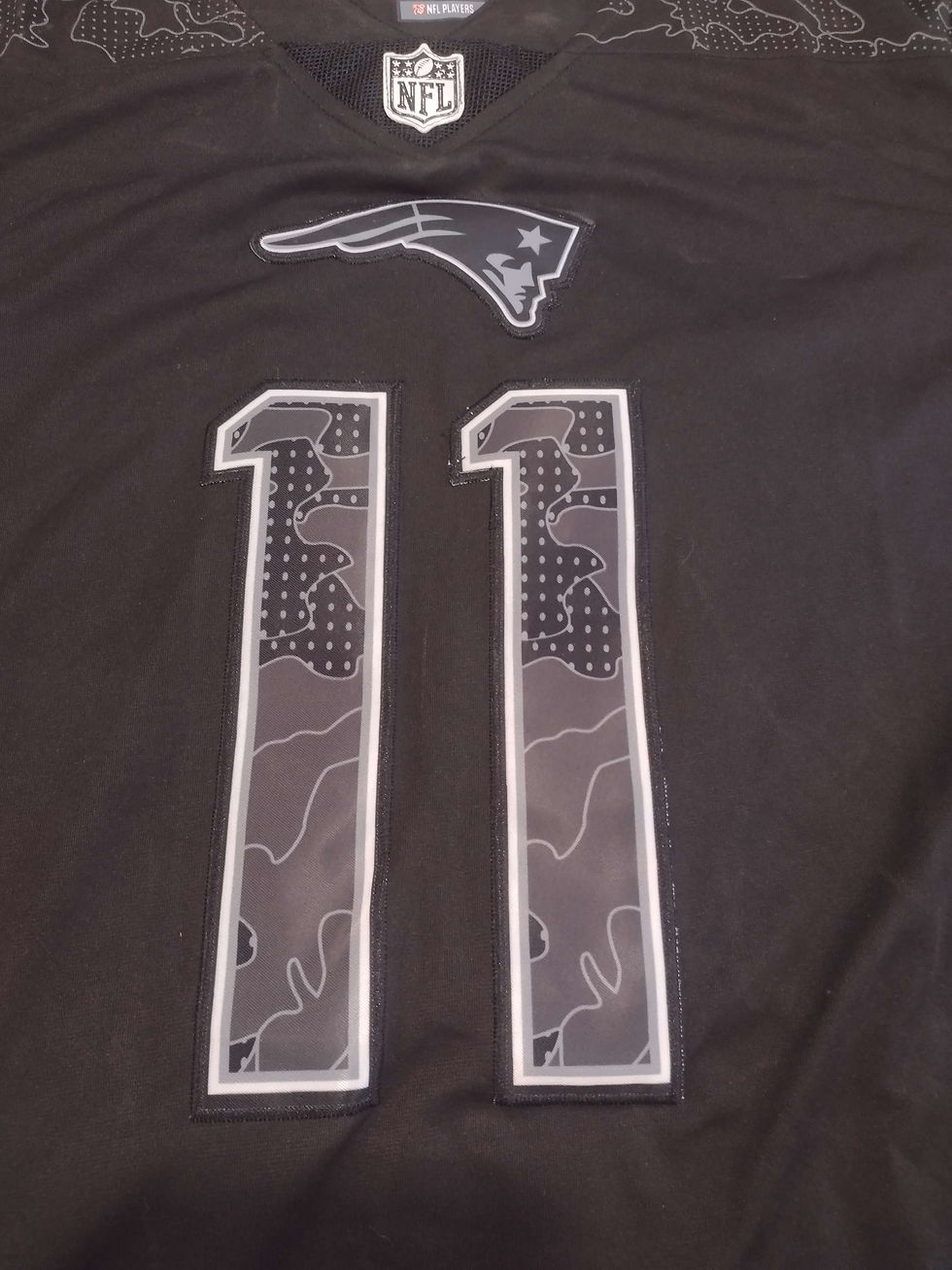 Thumbnail: Julian Edelman Black Camo Jersey 