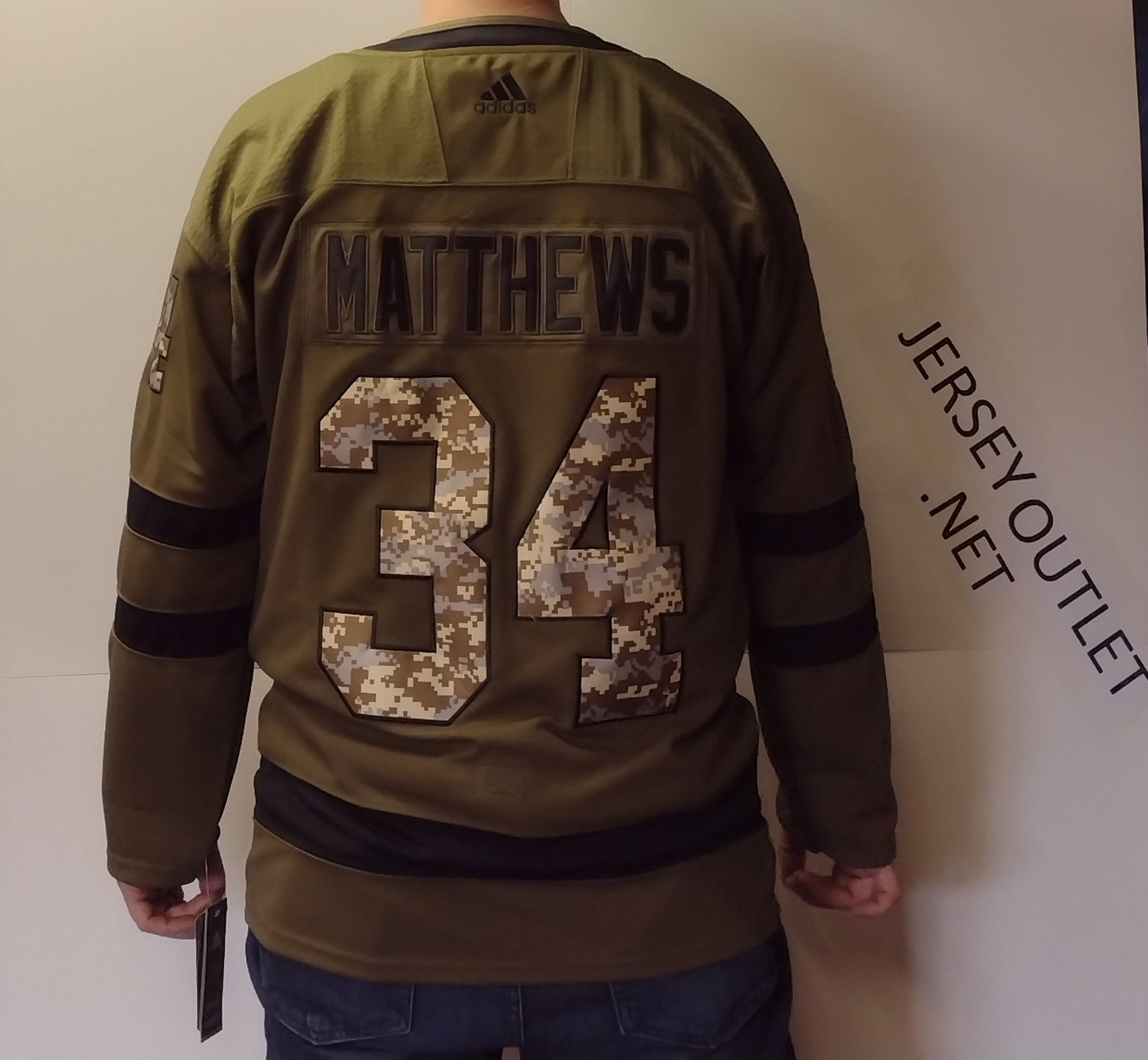 Auston Matthews Salute To Service Jersey 