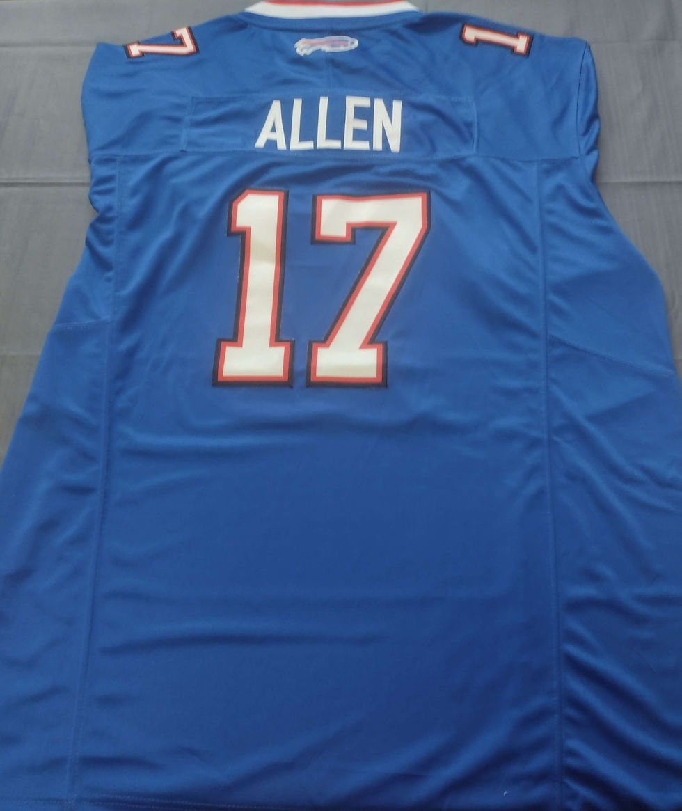 Thumbnail: Josh Allen Blue Jersey