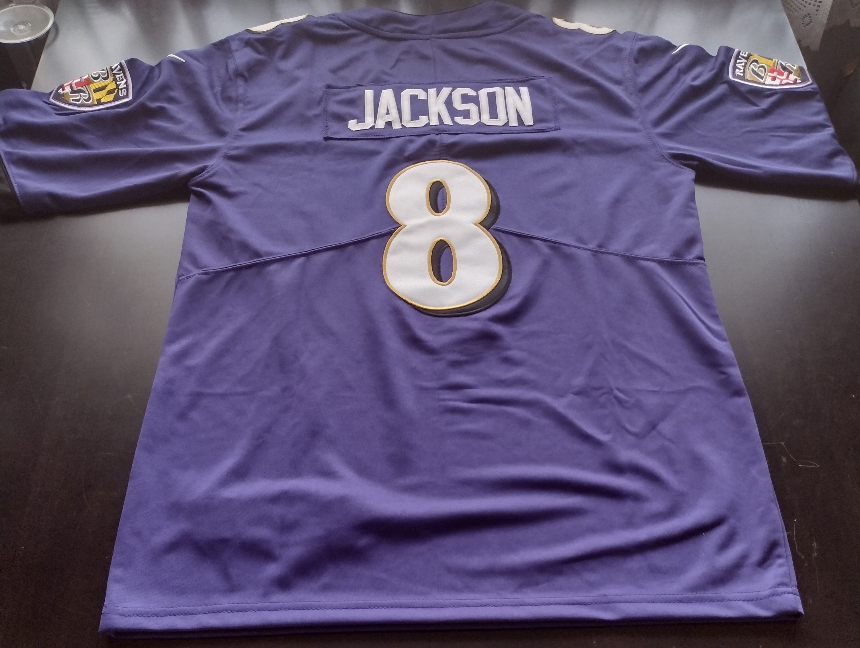 Lamar Jackson Purple Jersey 