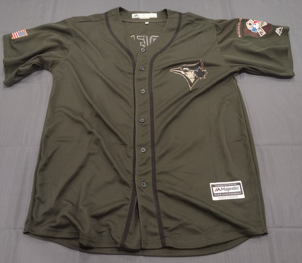 Thumbnail: Vladimir Guerrero Jr. Salute To Service Jersey 