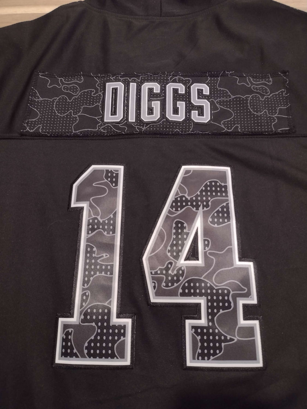 Thumbnail: Stefon Diggs Black Salute To Service Camo Jersey 