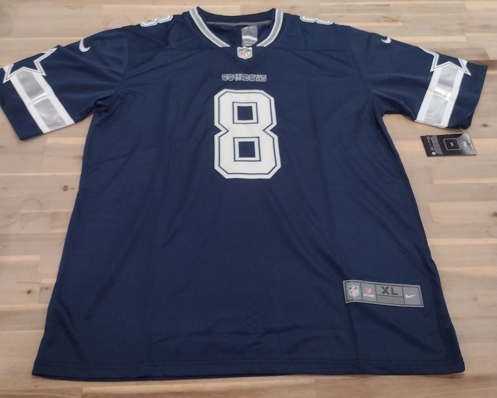 Thumbnail: Troy Aikman Blue Jersey 
