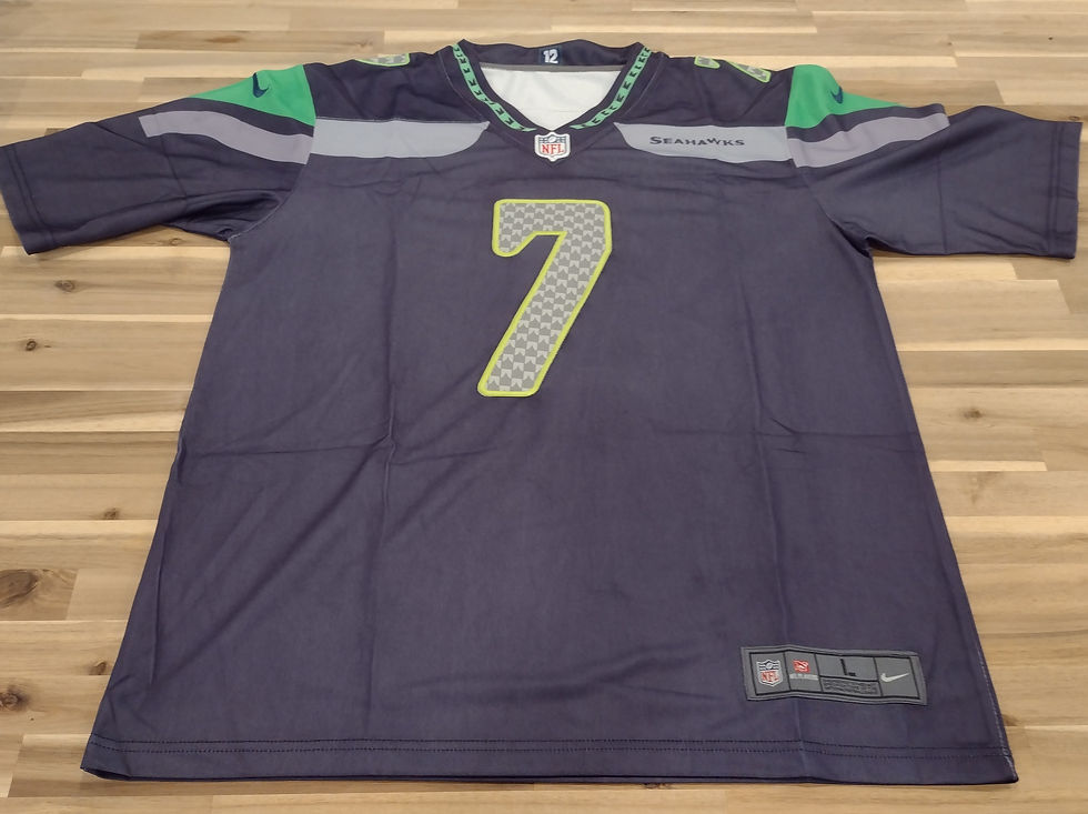 Thumbnail: Geno Smith Blue Jersey 