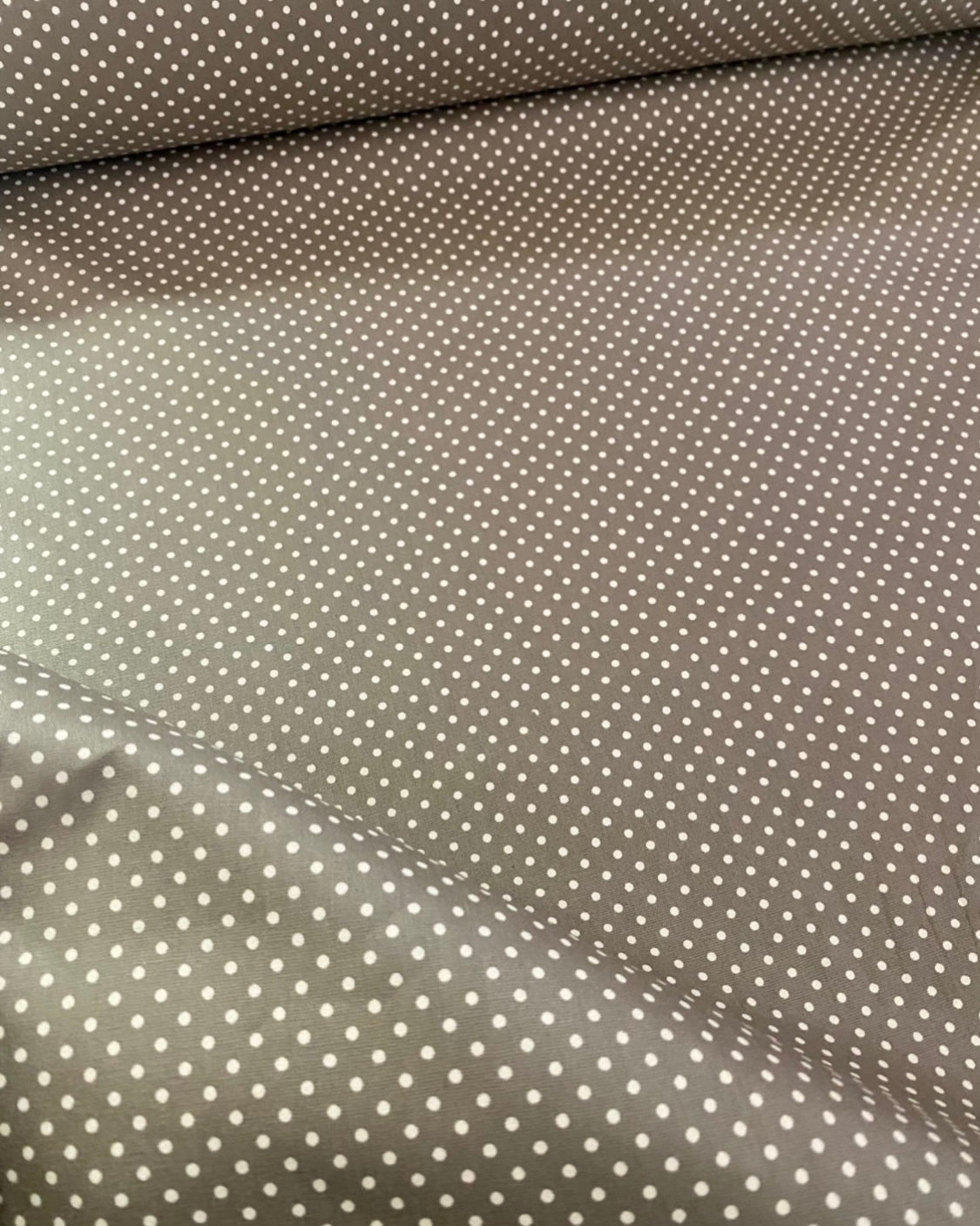 Tricoline poá bege 50 cm