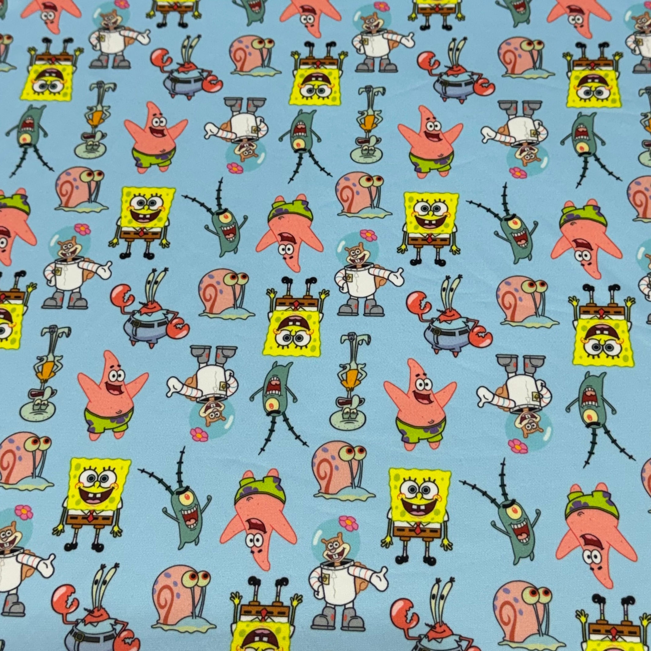 Malha suede Bob Esponja 