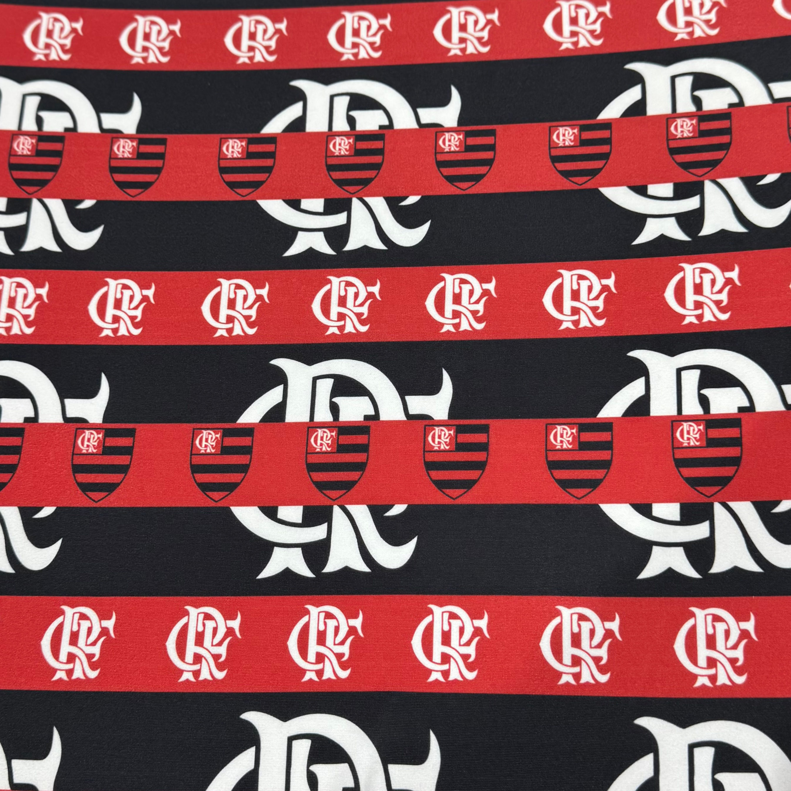 Malha suede Flamengo