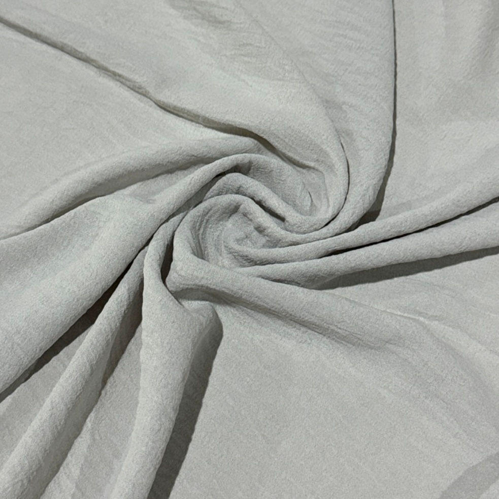 Crepe duna ( air flow ) cinza claro