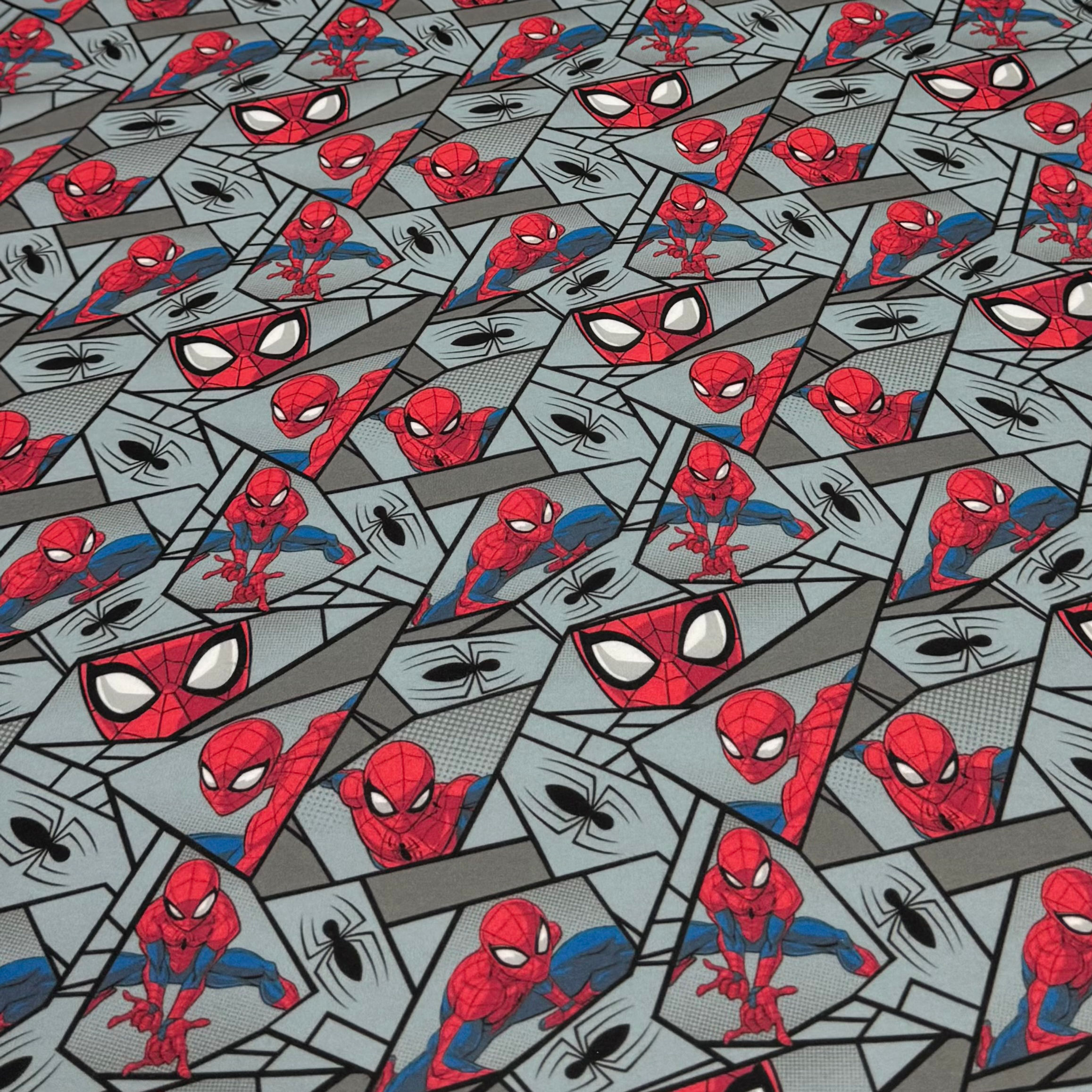 Microsoft sublimado Homem-Aranha cinza