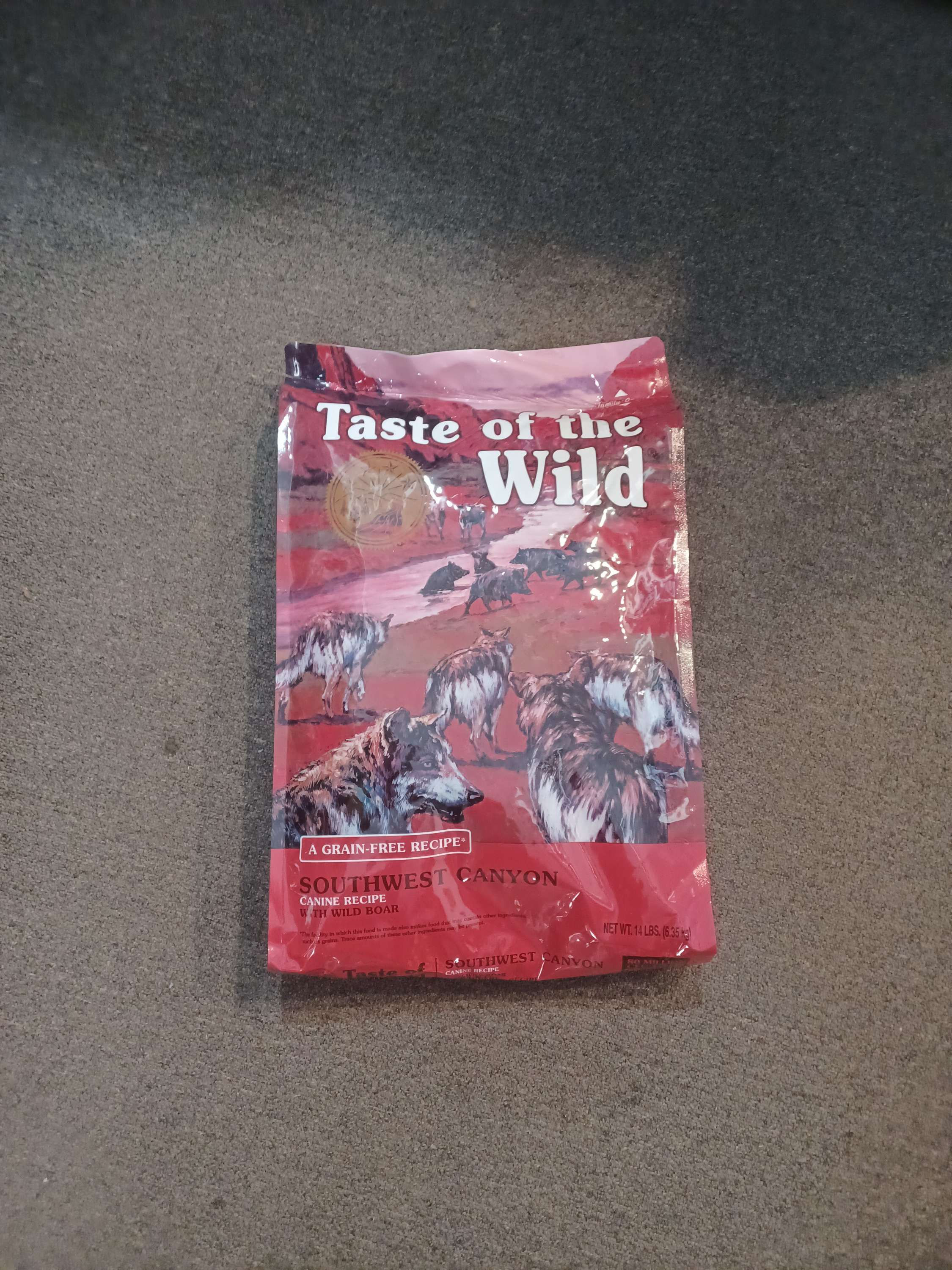 Taste of the wild 14lbs southwest canyon