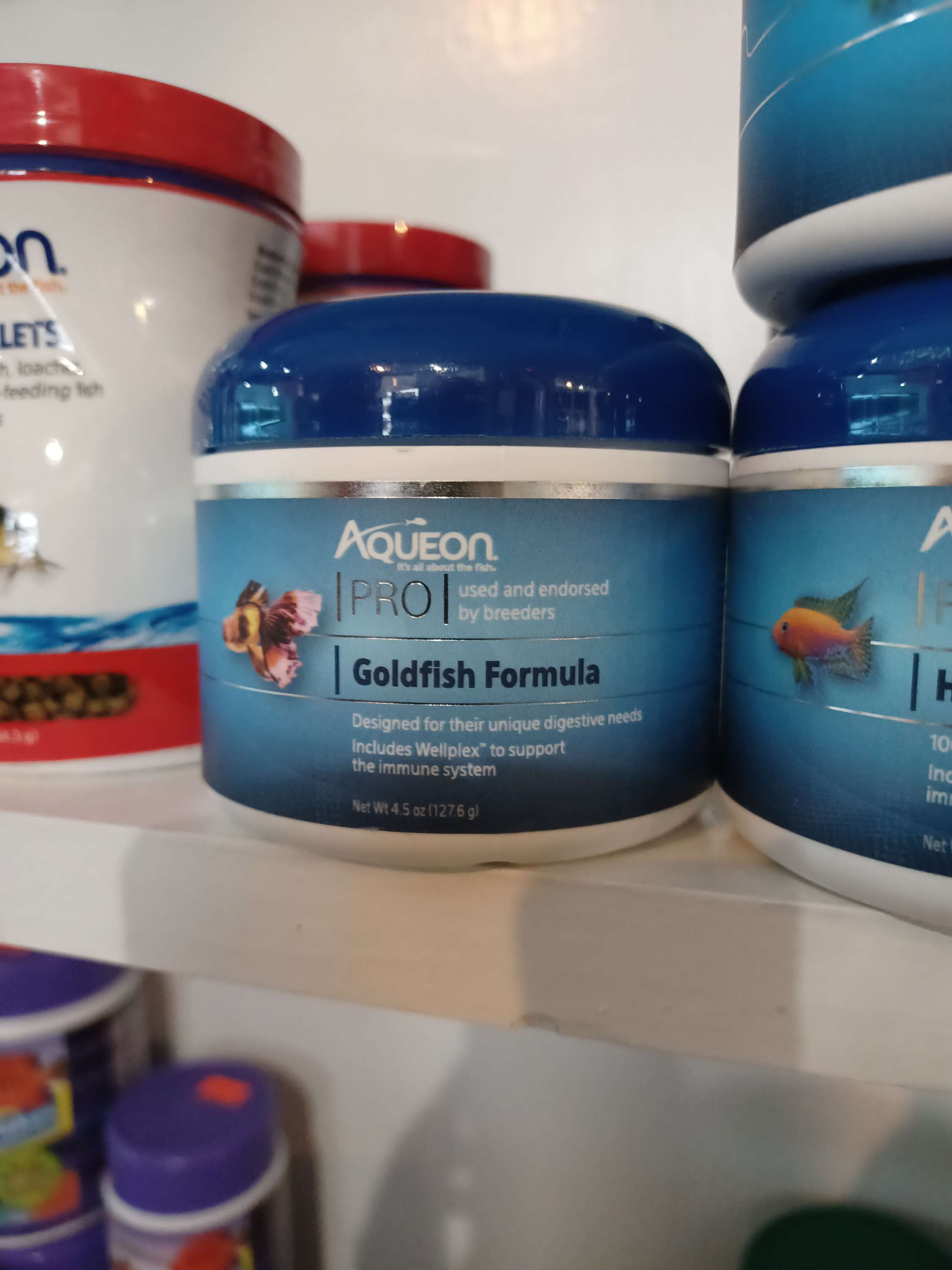 Aqueon pro goldfish formula 4.5 oz 
