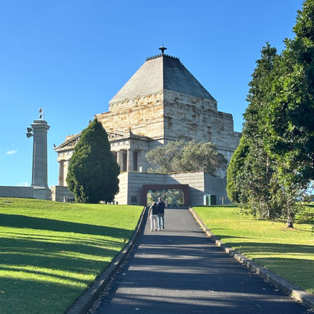 Blue sky and monument