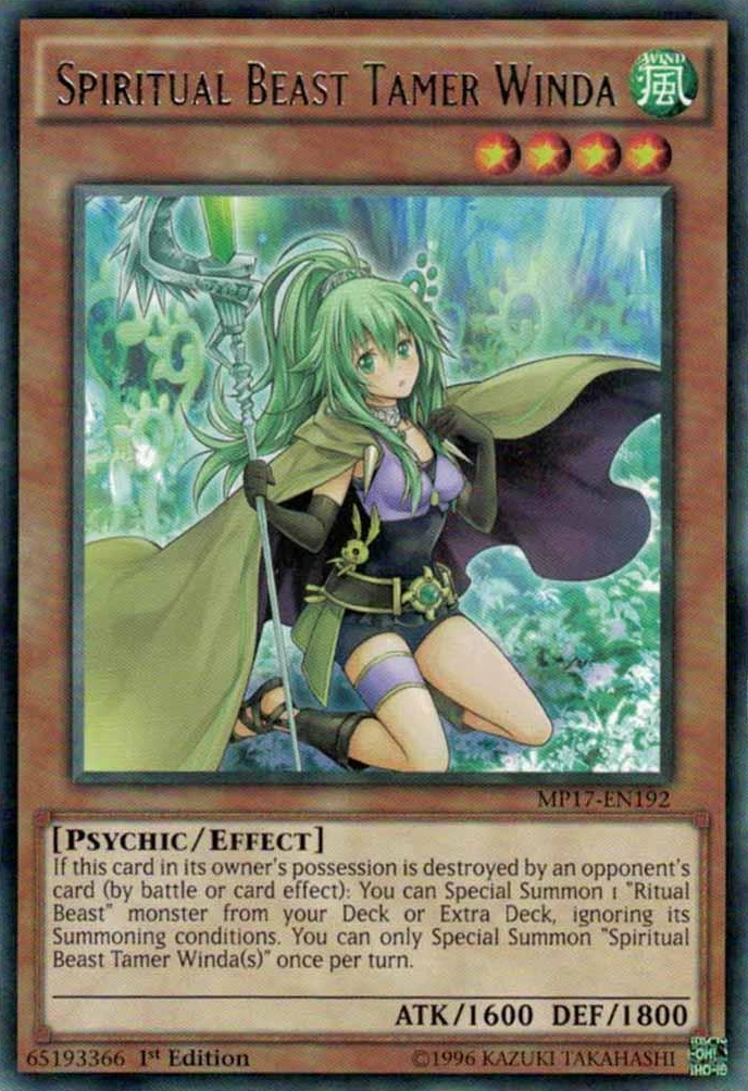 spiritual beast tamer winda