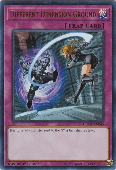 different dimension ground