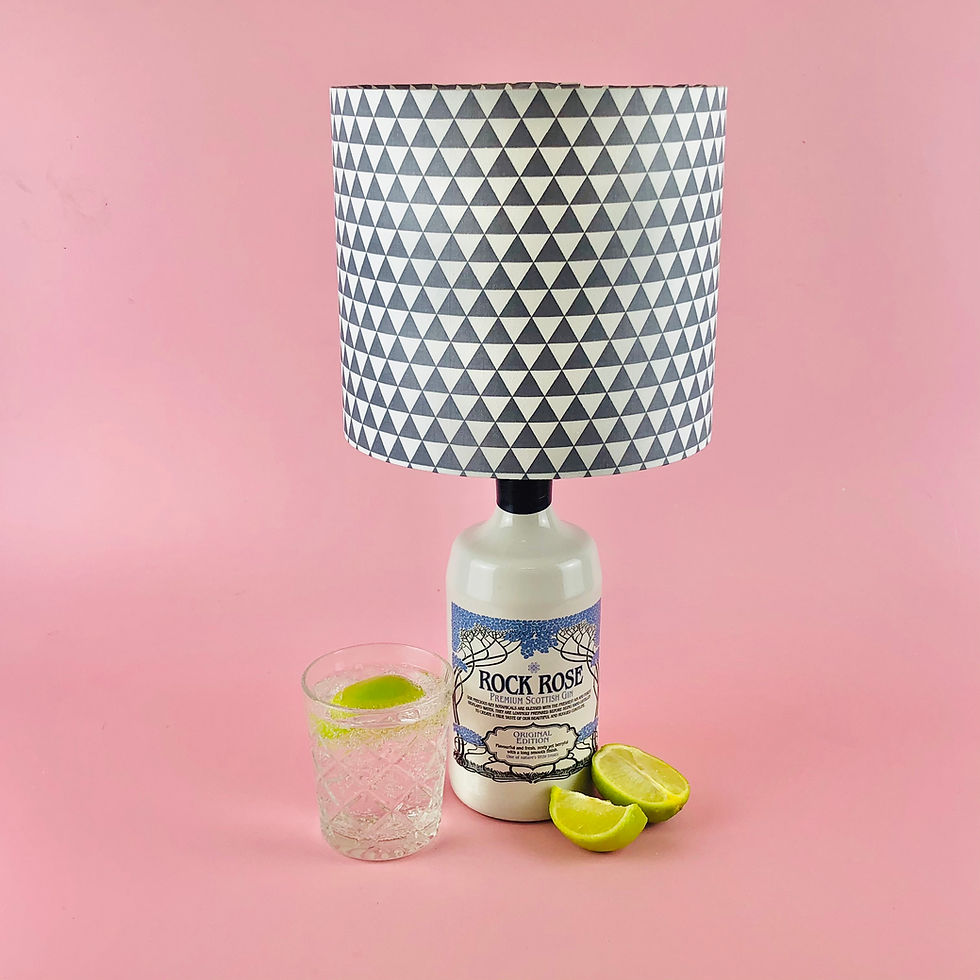 Gin Bottle Lamp & Lampshade Workshop
