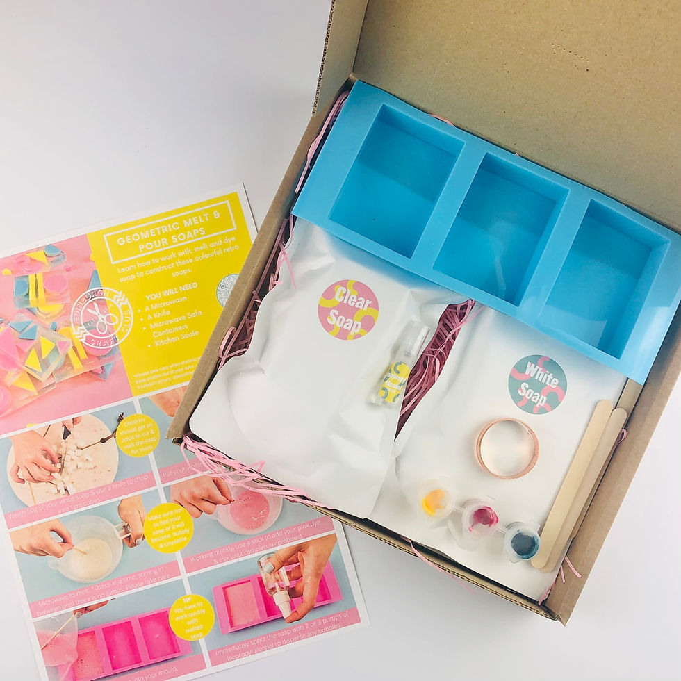 Thumbnail: Geometric Melt & Pour Soap Making Kit