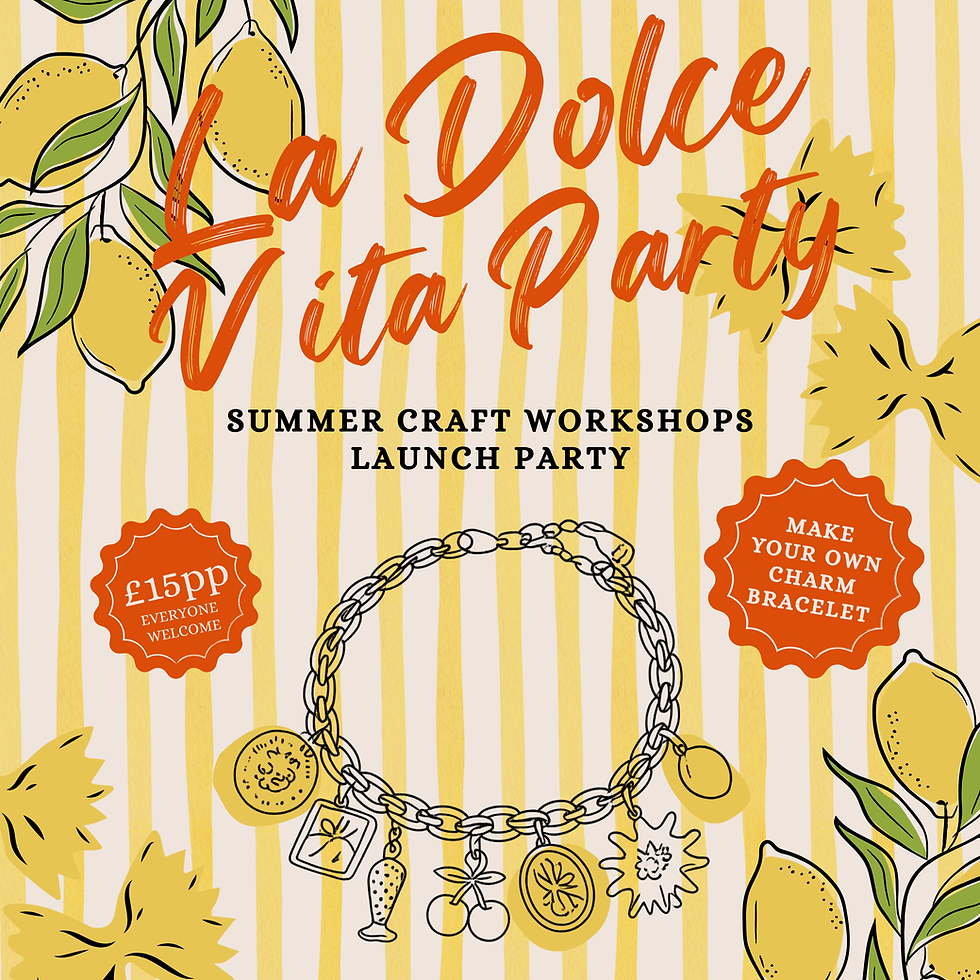 La Dolce Vita Summer Workshops Launch Party