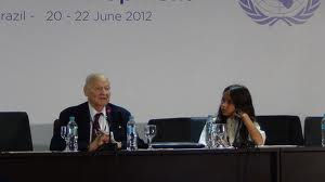 Speaking at a panel at UNCSD