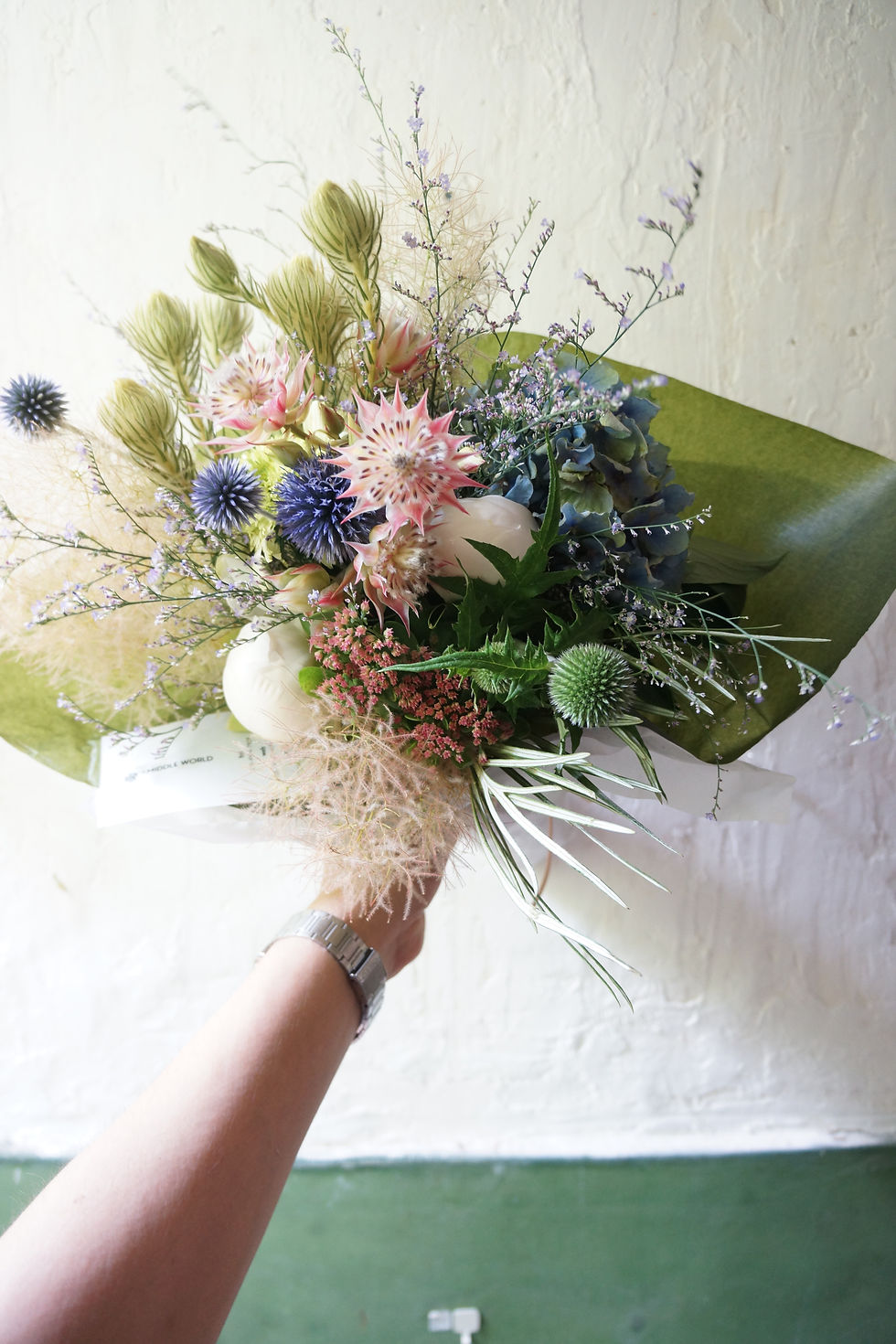 サムネイル： 季節のおまかせブーケ(fresh flowers)Sサイズ