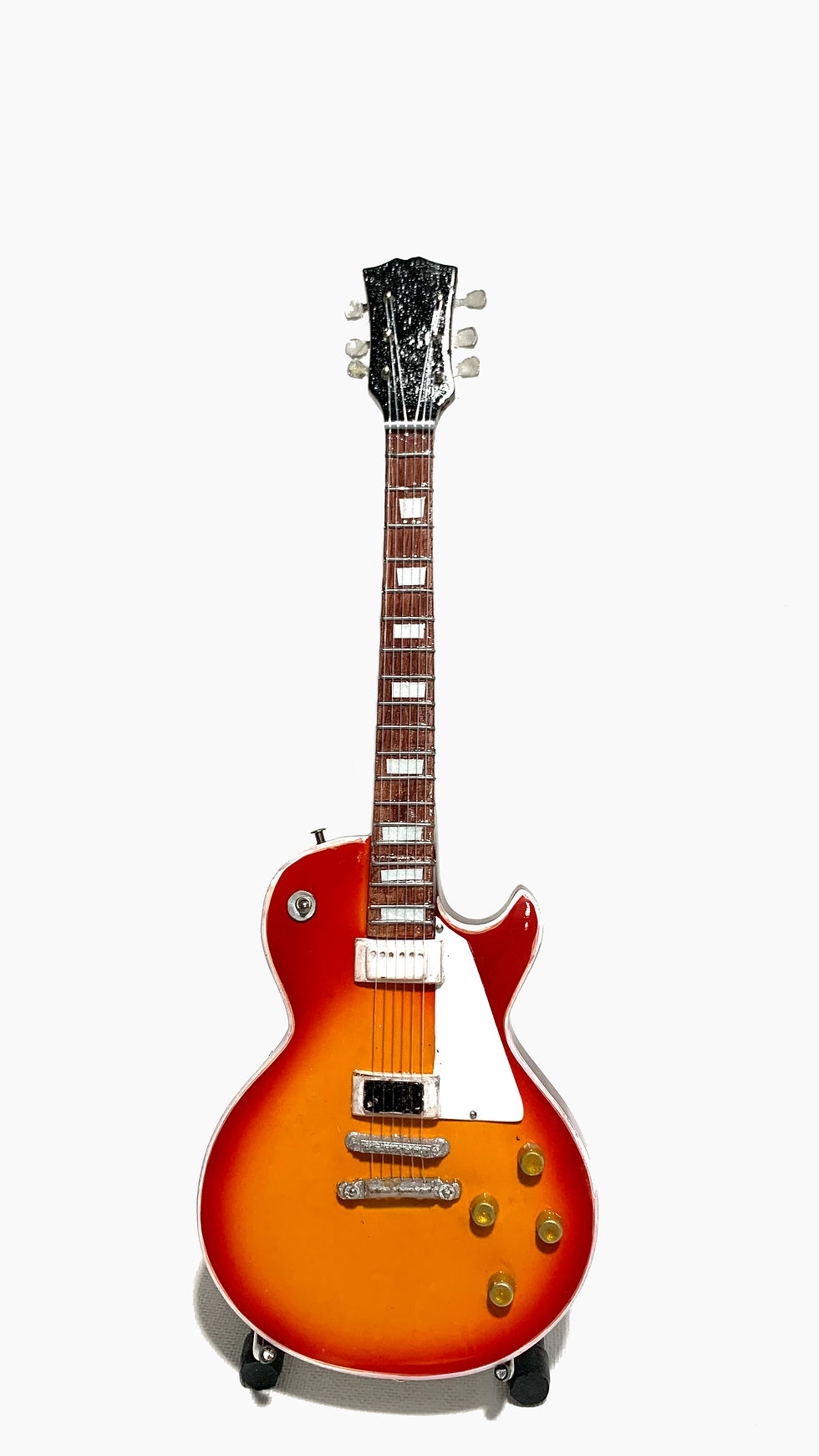 Miniatura: Jimmy Page - Miniatura de guitarra artesanal de Led Zeppelin