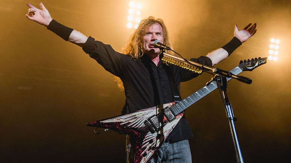 الصورة المصغرة: MEGADETH - جيتار مصغر يدويًا من Angel of Deth